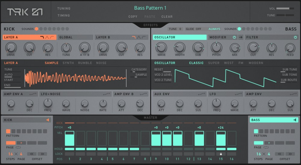Native Instruments TRK-01 interface