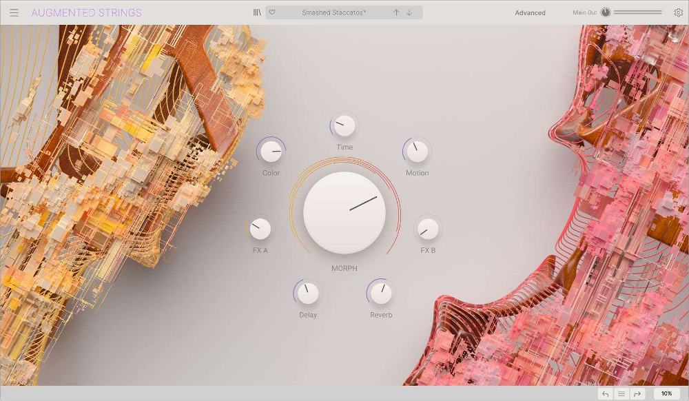 Arturia Augmented STRINGS interface