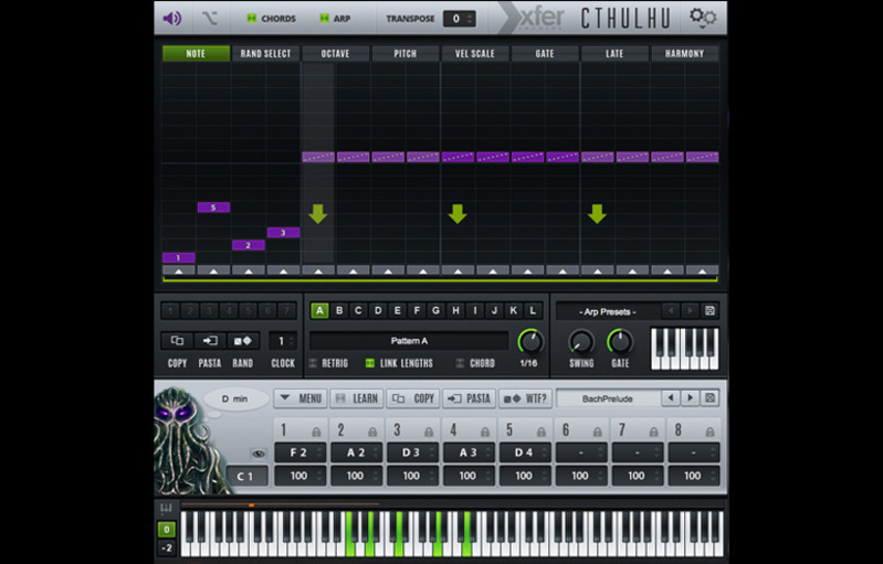 Xfer Records Cthulhu interface