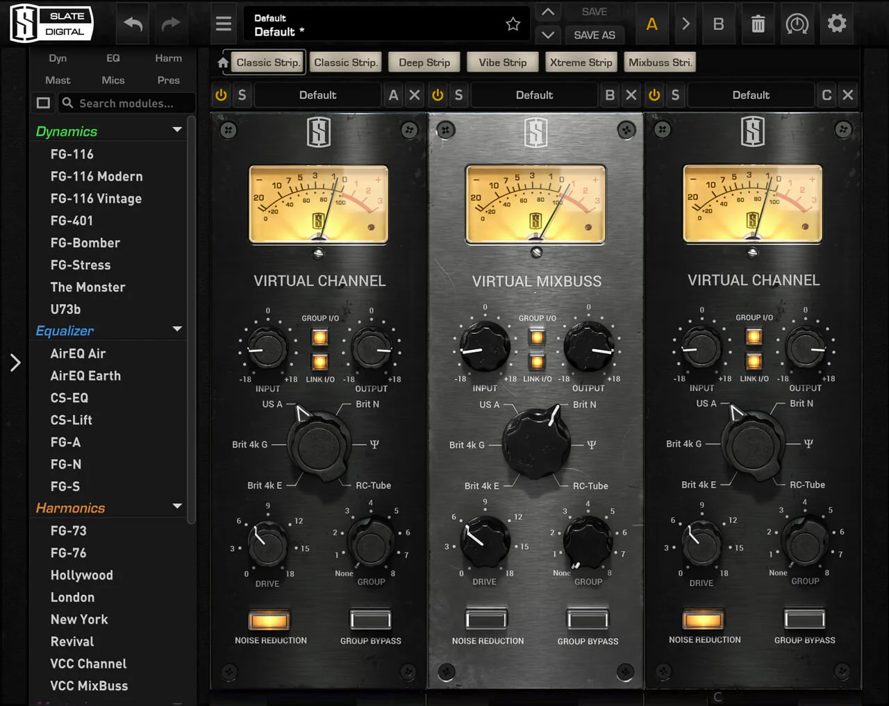 Slate Digital VCC - Virtual Console Collection interface