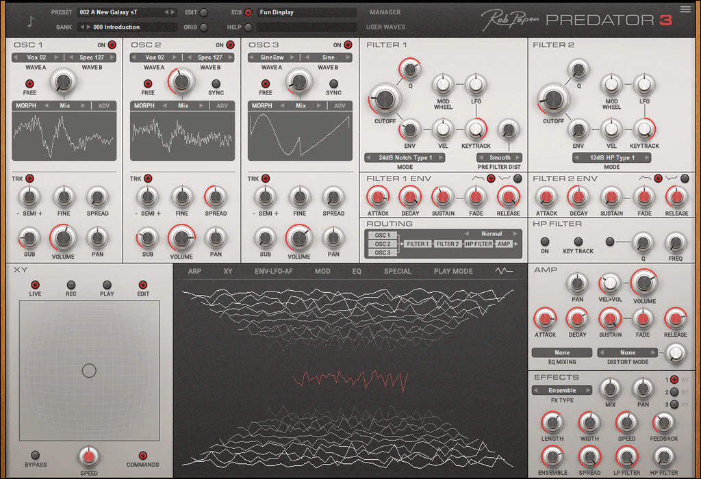 Rob Papen Predator 3 interface