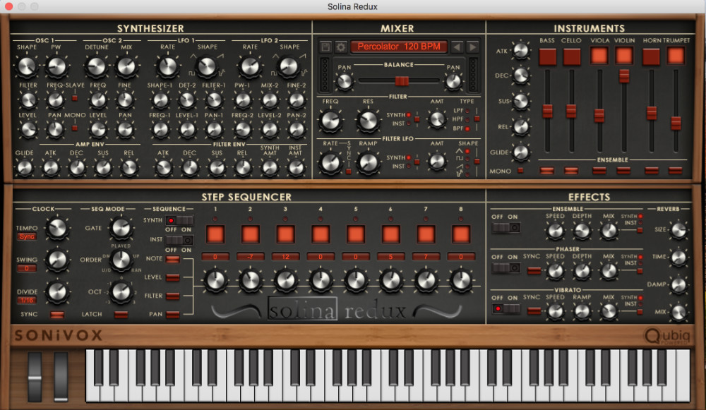 SONiVOX Solina Redux interface