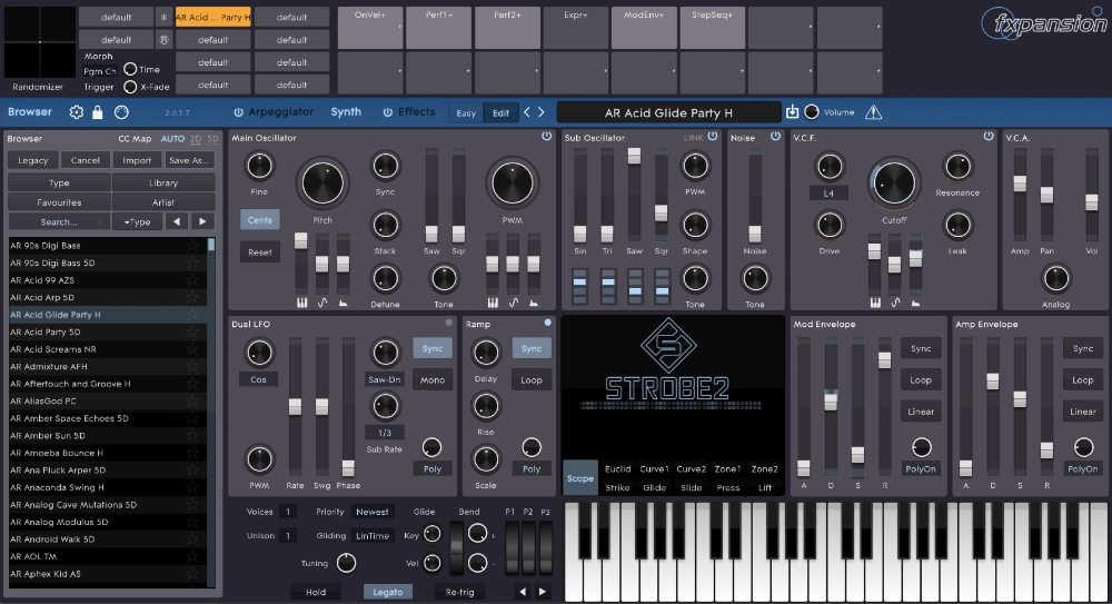 ROLI Strobe2 interface