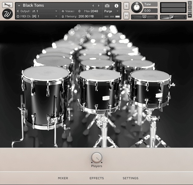 Wavesfactory BlackToms 2.0 interface