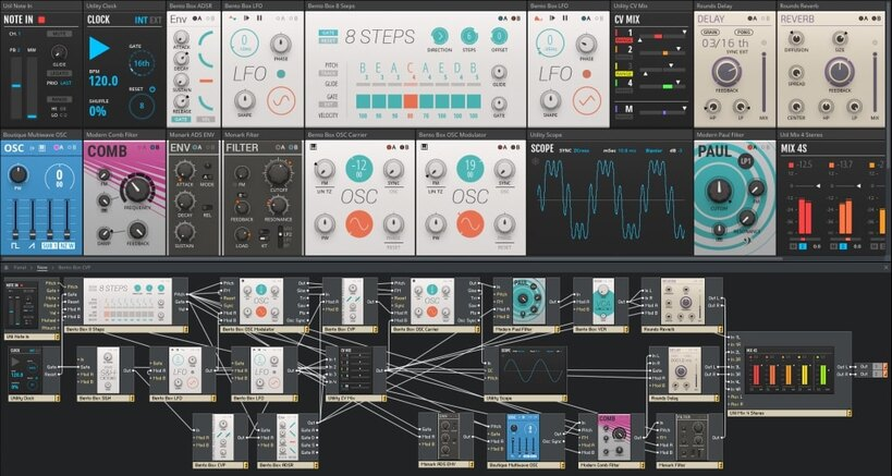Native Instruments REAKTOR 6 interface
