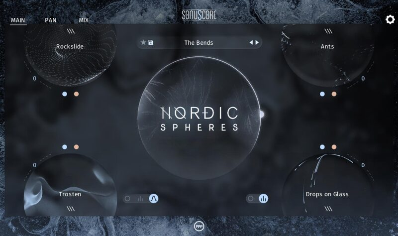 Sonuscore Nordic Spheres interface