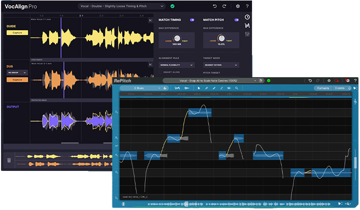 Synchro Arts RePitch Standard + VocAlign Pro Bundle interface