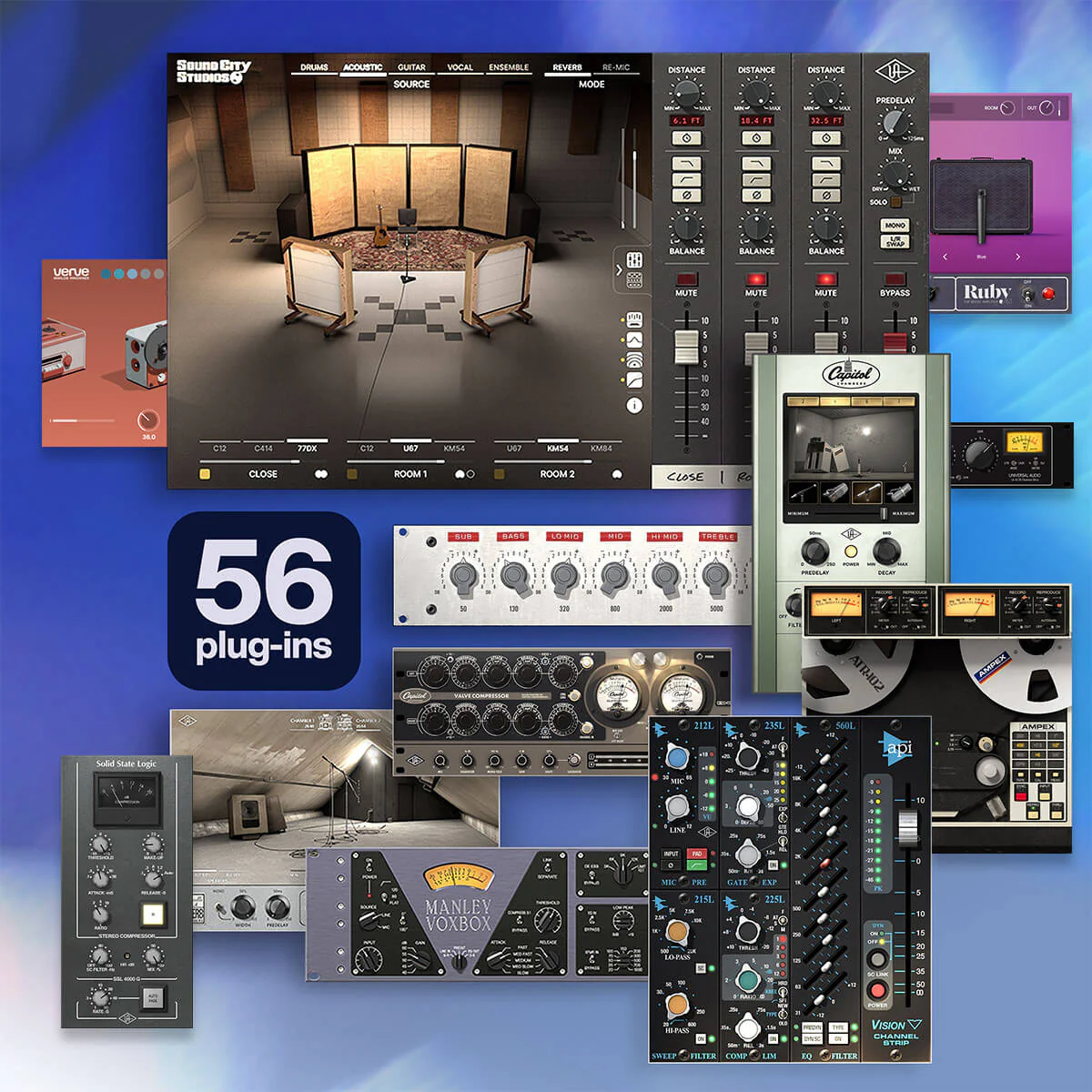 Universal Audio UAD Signature Edition Bundle V2 interface
