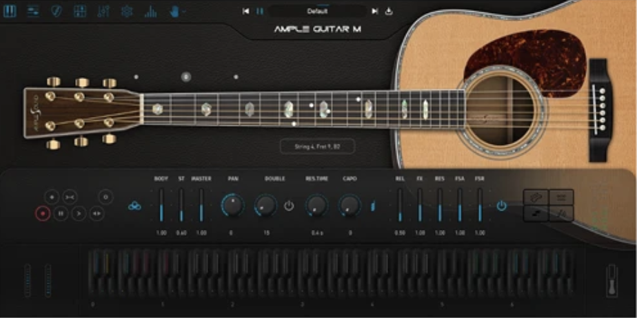 Ample Sound Ample Guitar M III interface