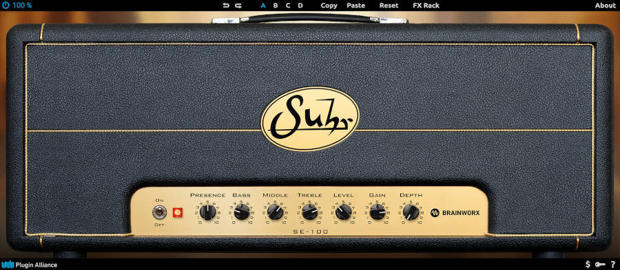 Suhr SE100 interface