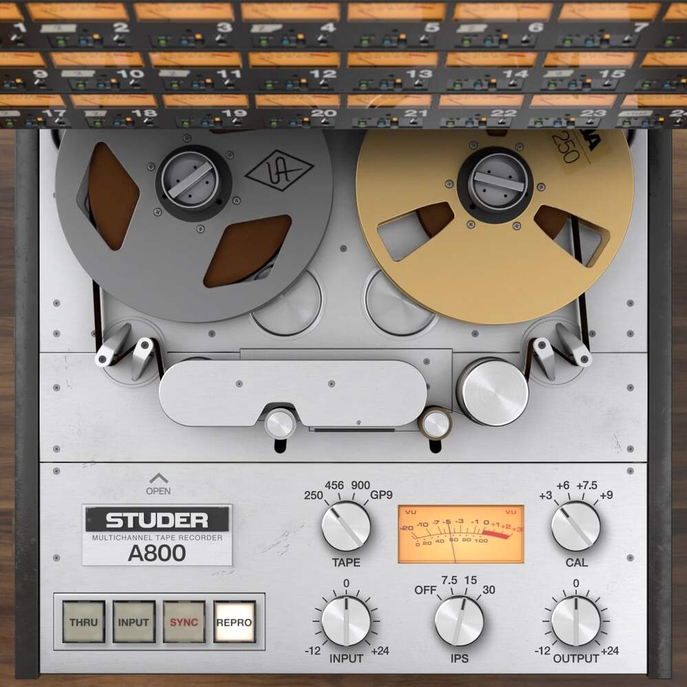 Universal Audio Studer A800 Tape Recorder interface