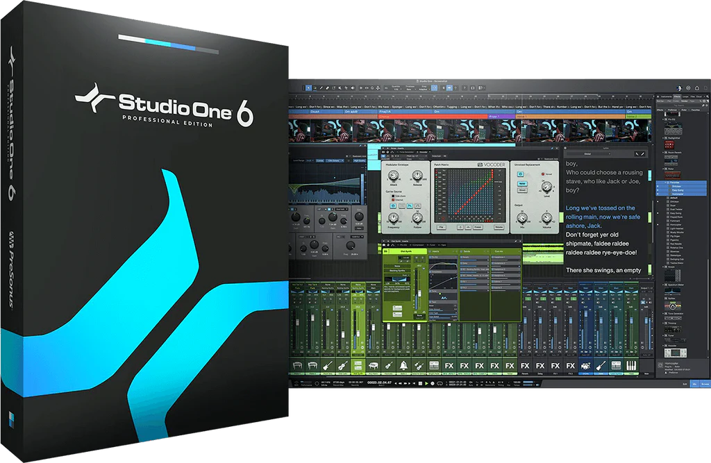 PreSonus Studio One 6 Professional interface