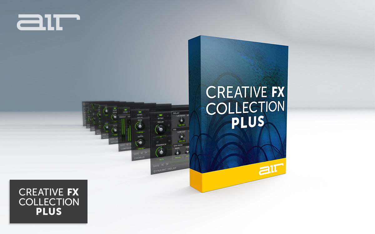 AIR Music Technology Creative FX Collection Plus interface