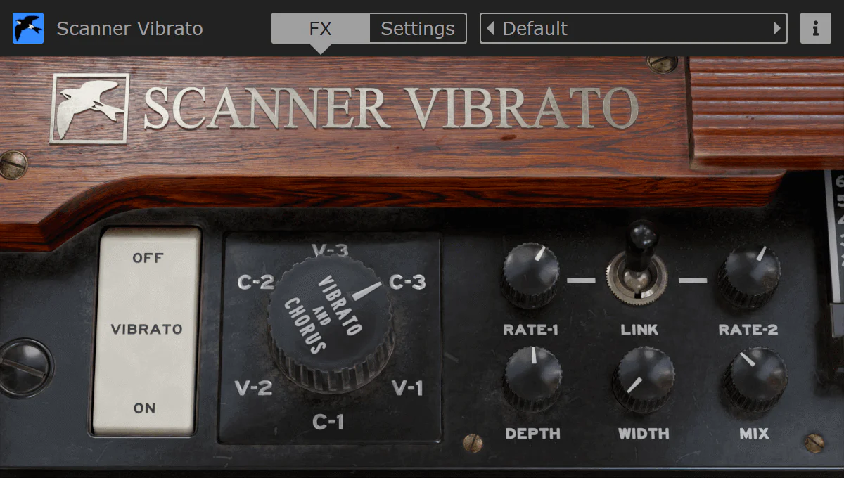 Martinic Scanner Vibrato interface