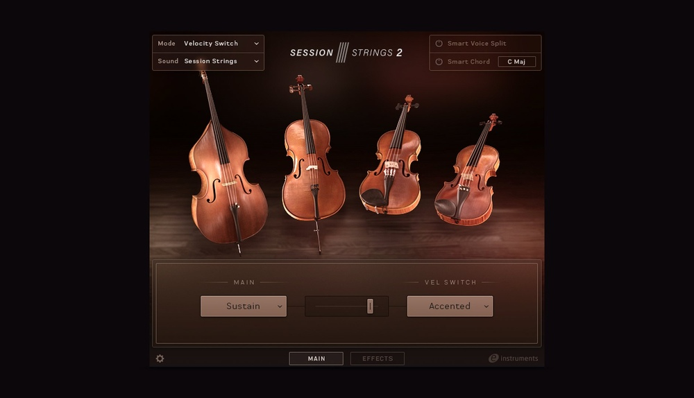 Native Instruments Session Strings 2 interface