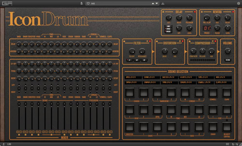 GForce Software IconDrum interface