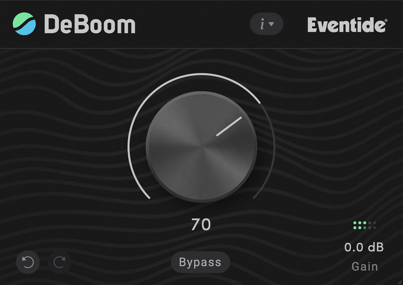 Eventide DeBoom interface
