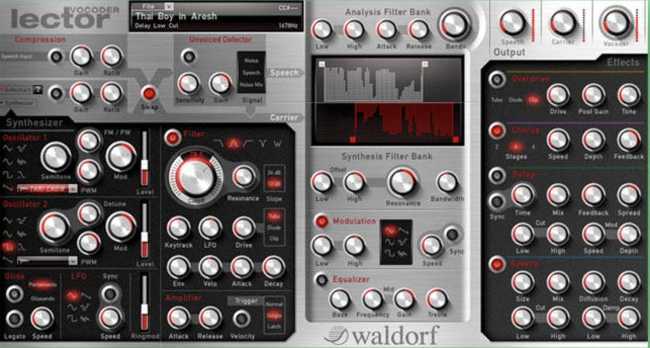 Waldorf Lector interface