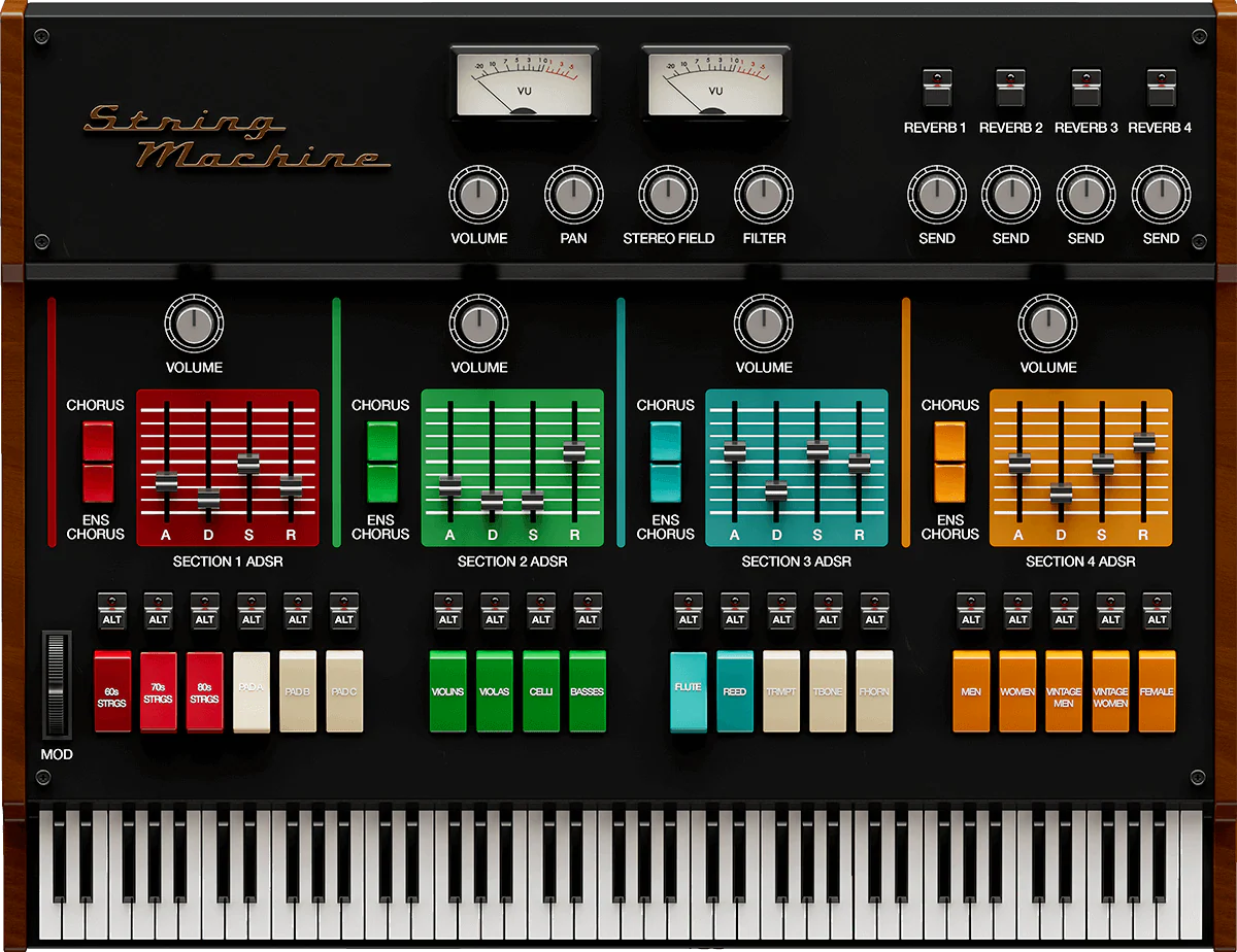 EastWest String Machine interface