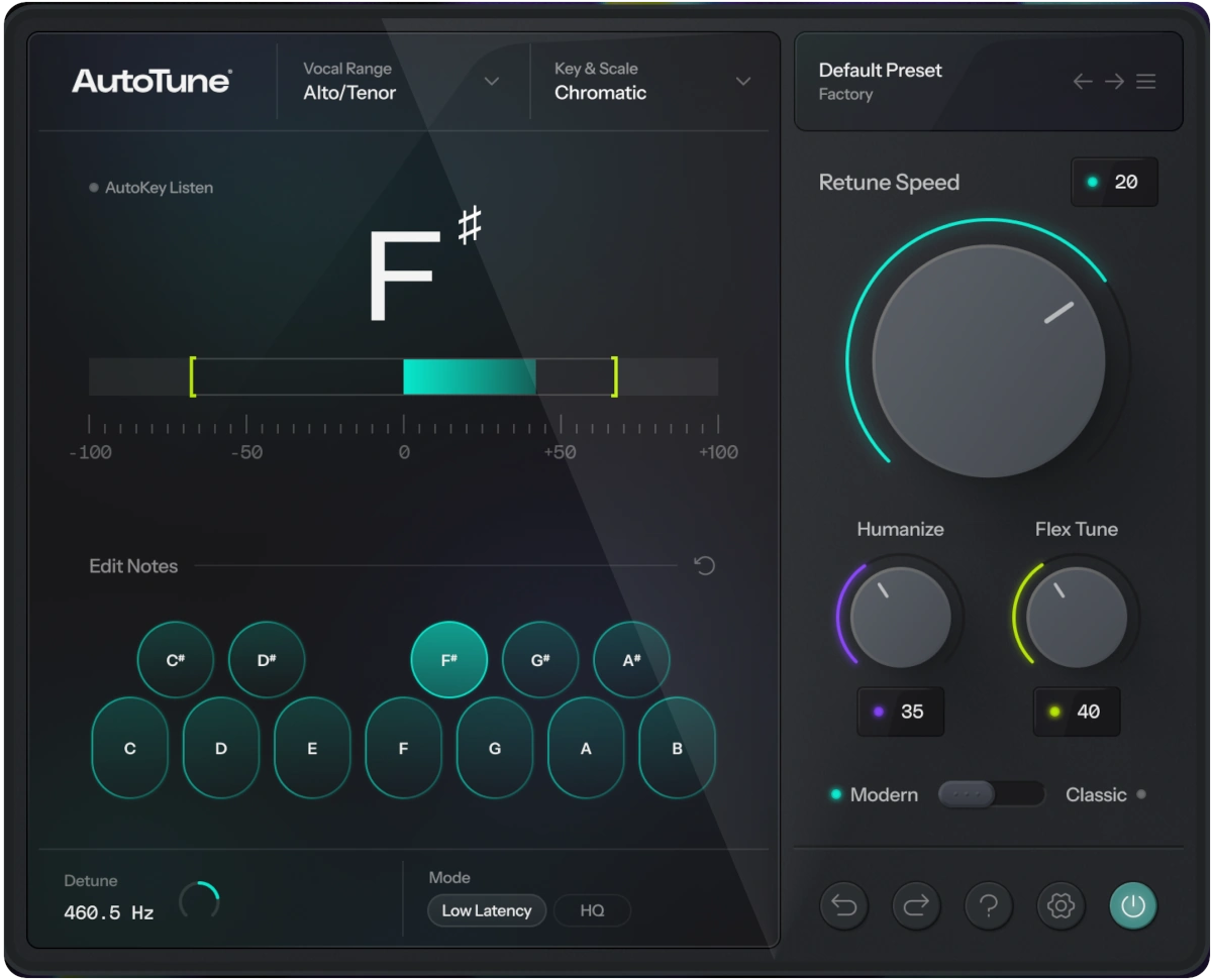 Antares AutoTune 2026 interface