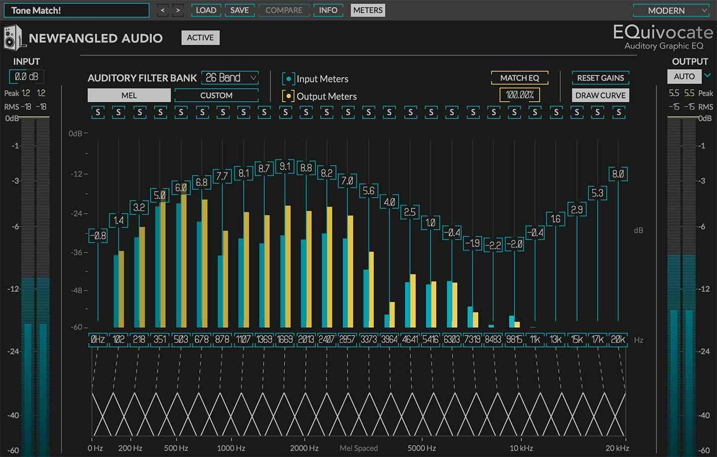 Newfangled Audio EQuivocate interface