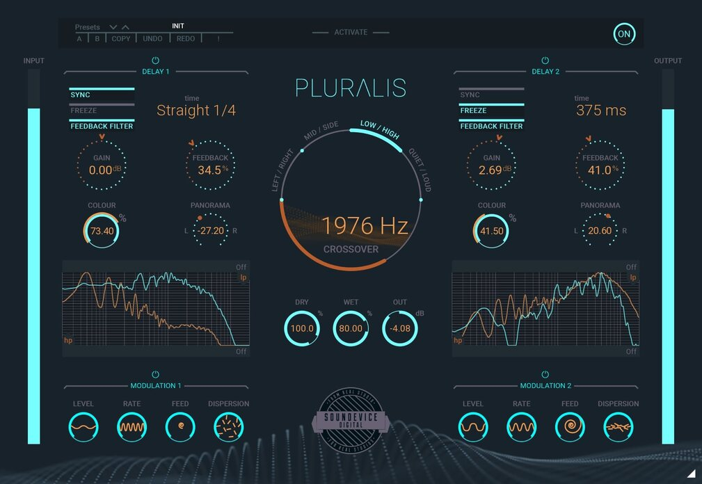 United Plugins Pluralis interface