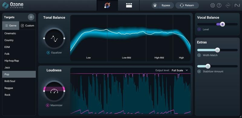 iZotope Ozone 11 Standard interface