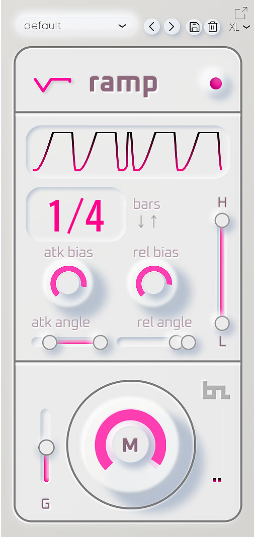 BeatSkillz Ramp interface