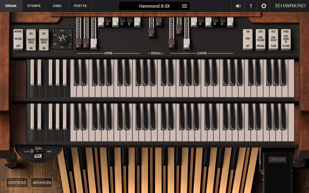 IK Multimedia Hammond B-3X interface
