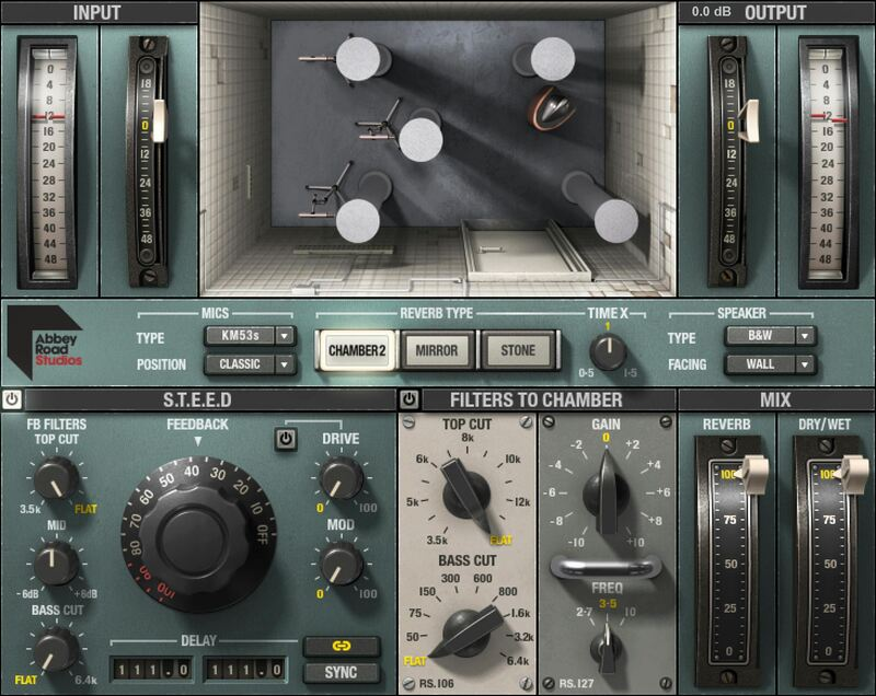 Waves Abbey Road Chambers interface