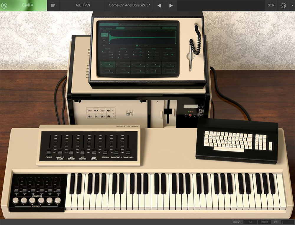 Arturia CMI V interface