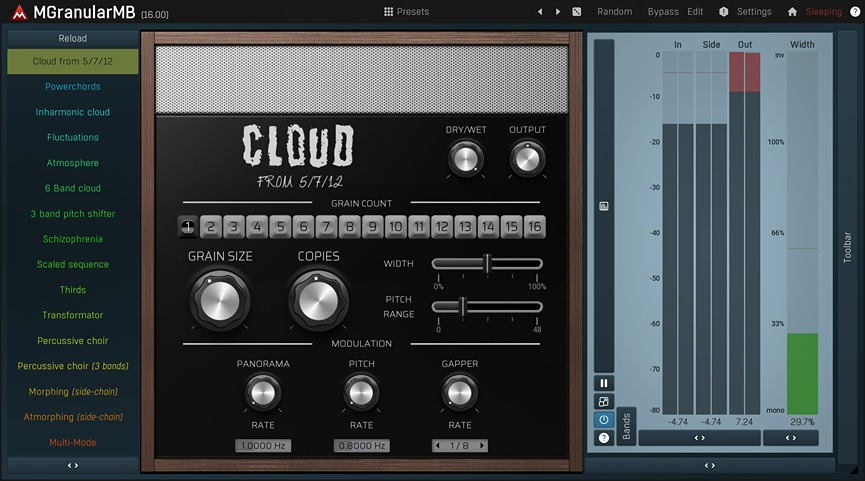 MeldaProduction MGranularMB interface
