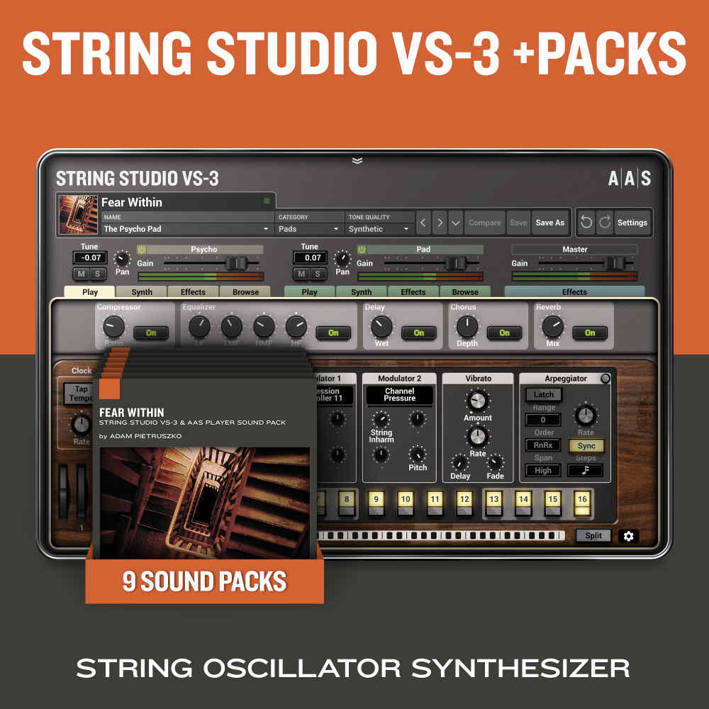 AAS String Studio VS-3 + Packs interface