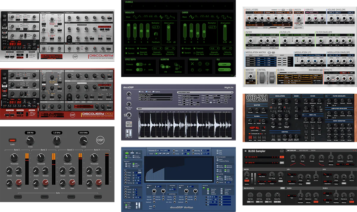 Disco DSP Bundle interface