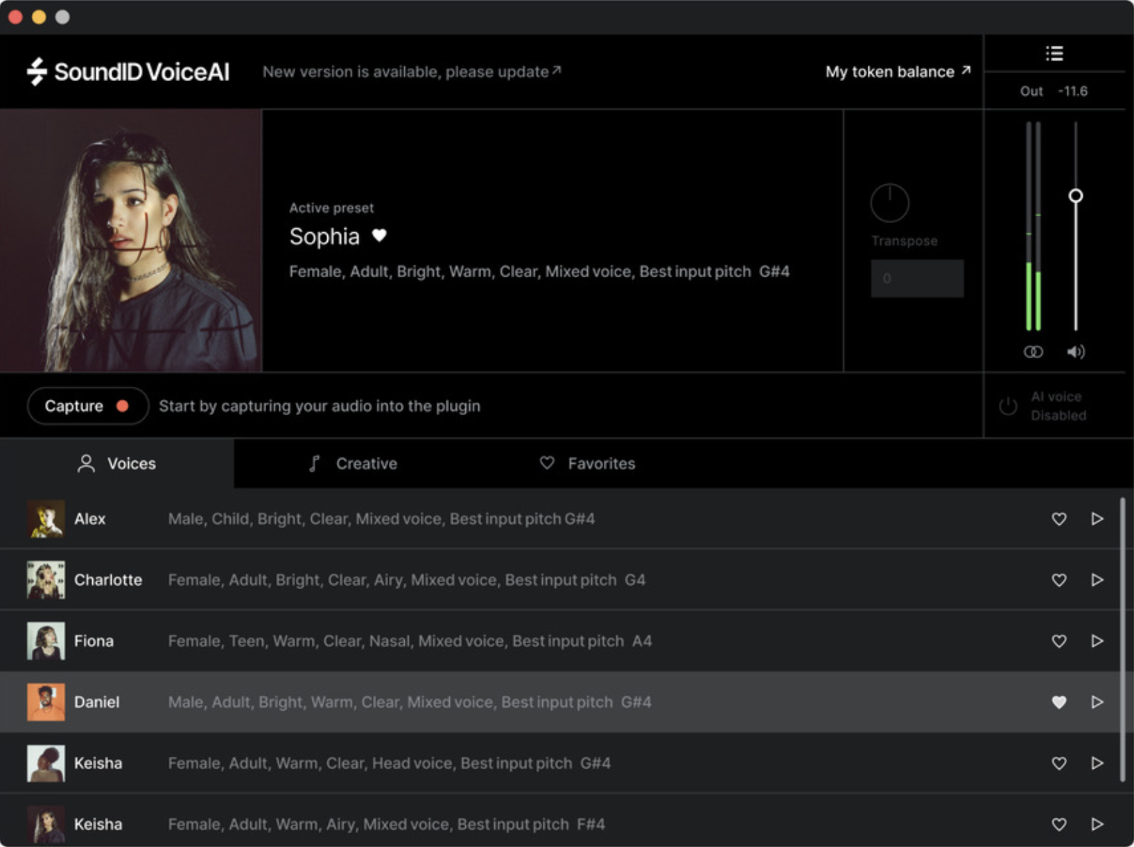 Sonarworks SoundID VoiceAI Perpetual License Key interface