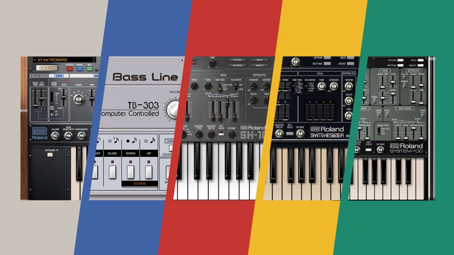 Roland Analog Monosynth Collection interface