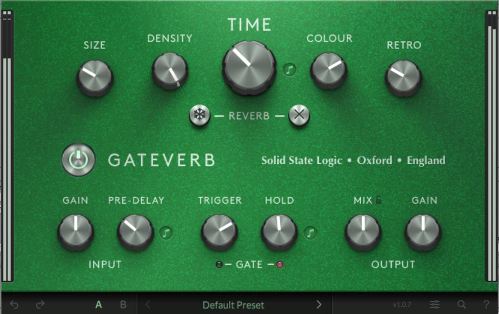 Solid State Logic SSL GateVerb interface