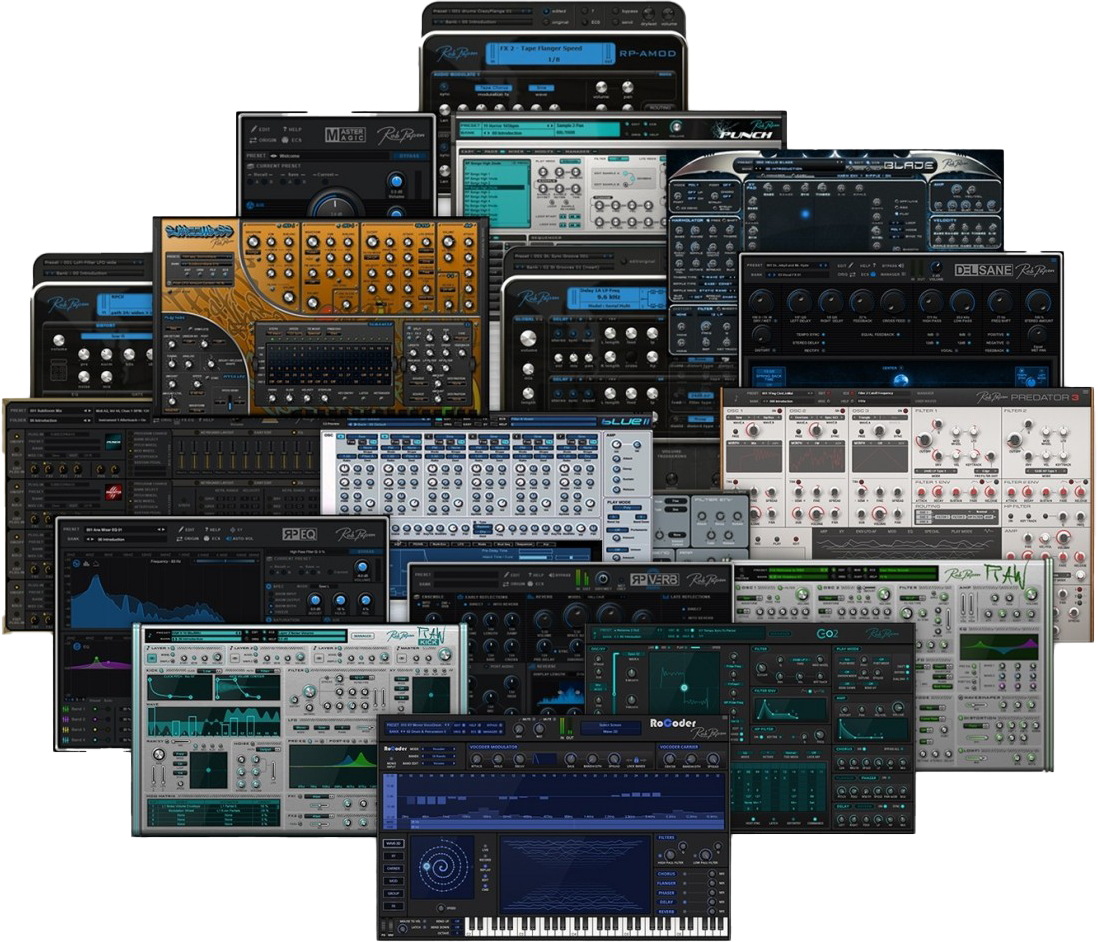 Rob Papen eXplorer 7 interface