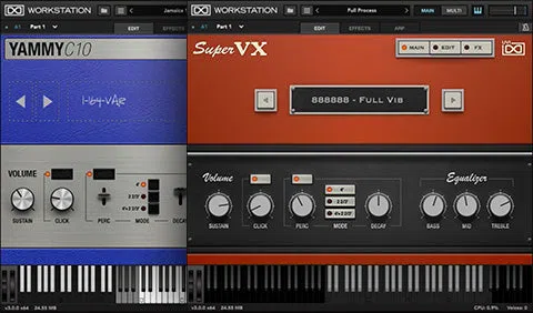 UVI Retro Organ Suite interface