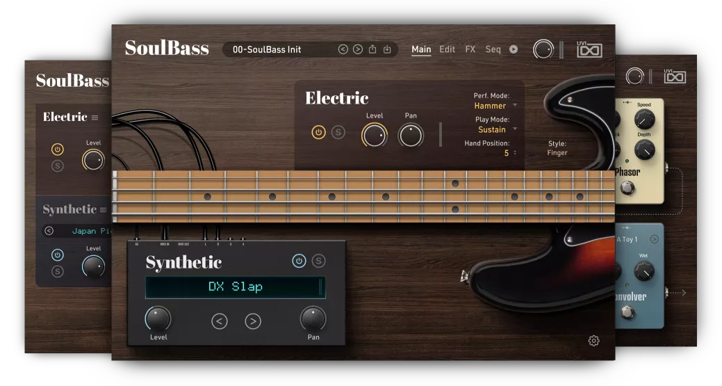 UVI Soul Bass interface