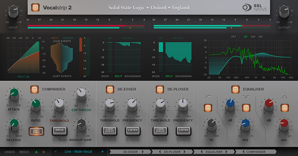 Solid State Logic SSL Vocalstrip 2 interface