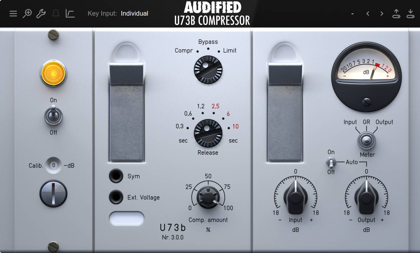 Audified U73b Compressor interface