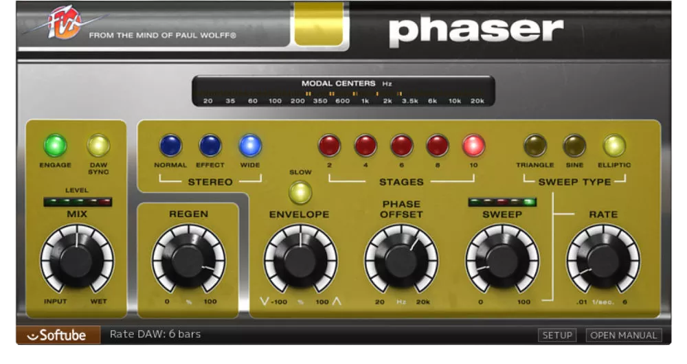 Softube Fix Phaser interface