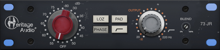 Heritage Audio 73 JR Preamp interface