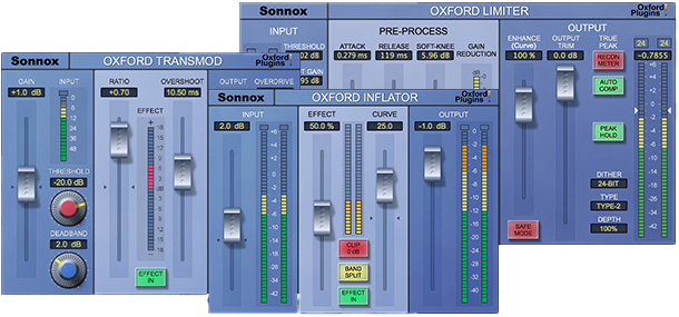 Sonnox Enhance Bundle Native interface