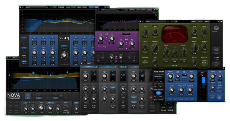 Tokyo Dawn Labs TDR Production Bundle interface