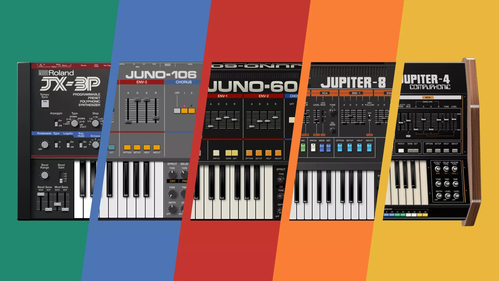 Roland Analog Polysynth Collection interface