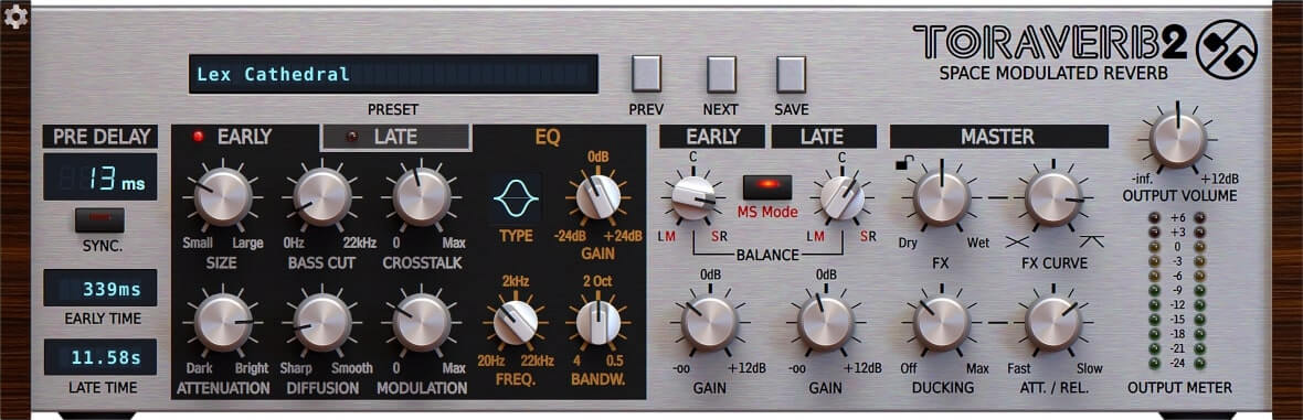 D16 Group Toraverb 2 interface