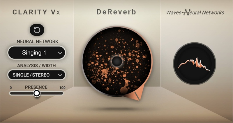Waves Clarity Vx DeReverb interface