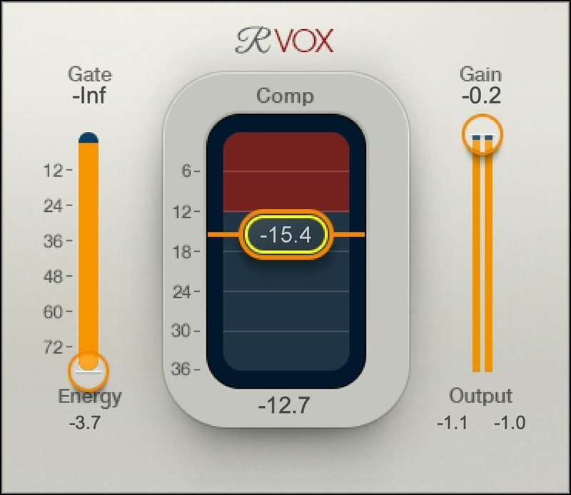 Waves Renaissance Vox interface